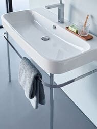 Консоль под умывальник DURAVIT HAPPY D.2 600мм, хром 0030281000