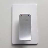 Смеситель для душа WasserKRAFT Aller 10651WHITE встраиваемый, однозахватный, 1 вых., белый/хром
