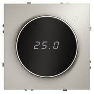 Терморегулятор электронный VOLTUM S70 для теплого пола, с индикацией и датчиком, кашемир VLS070103