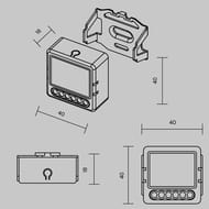 Wi-Fi ����������� ������������� Maytoni Lighting control MSN002 (��� ����), 200��, �����