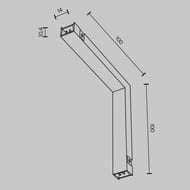 ��������� ������� ������� ���������� Maytoni Basity (������) TRA172ICPC-1B, ������, IP20