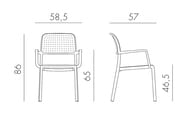 ���� NARDI Bora (58,5x59x86) � ��������������, �����