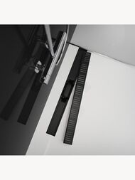 ������� ����� Alcaplast APZ10BLACK-650M SIMPLE L=650�� H=62�� �����������, ������ ������� �������