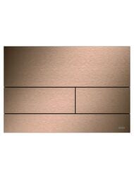 Клавиша смыва TECE Square II, двойной смыв, металл, Brushed Red Gold anti-fingerprint 9240848