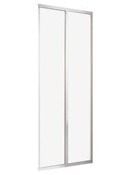 Стенка душевого уголка RAVAK SUPERNOVA SRV2-90 S (870-890x1950) раздвижная, стекло,сатин+Transparent