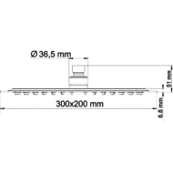 Душевая система WasserKRAFT Thermo A171519 с термостатом