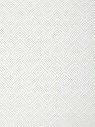 Обои бумажные Thibaut Paramount (0,52х10,06) белые T2992 (рулон)