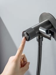 Набор с гигиеническим душем Aquatek Бетта AQ1023BGM встраиваемый, 1 отв., однозахватный, сталь оруж