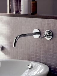 Смеситель Axor Uno 38116000 для умывальника, однозахватный, встраиваемый, хром