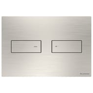 Клавиша смыва Artceram INOX 710 165х245х5,5мм двойной смыв, нерж. сталь, цвет: сталь 710.000.BS