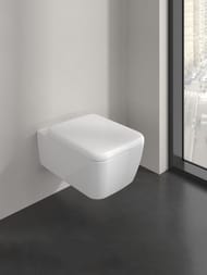 Унитаз подвесной Villeroy & Boch Skyla 4682CL01 (370х530х310) TwistFlush с сиденьем микролифт