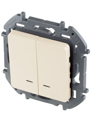 ����������� LEGRAND INSPIRIA  2-��������� � ���������� 10 AX 250 � �������� ����� 673631