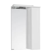 Зеркальный шкаф AQUATON Панда 50 1A007402PD01R 500x172x798 правый с подсветкой, белый глянец