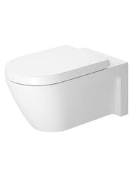 Унитаз подвесной DURAVIT STARCK 2 375х620х335 горизонтальный выпуск, крепление Durafix 2533090000