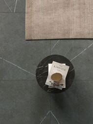 Керамогранитная плитка ITALON Metropolis Imperial Black (800х800х9) черная, 610010002339 (кв.м.)