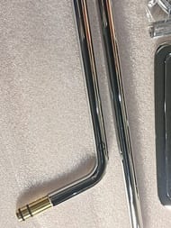 Уценка! Душевая система Hansgrohe Croma E 280 Showerpipe 27630000  с термостатом, для душа, хром