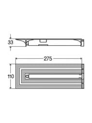 Заглушка концевая Viega Advantix Vario 275x110, мод. 4965.16, 708931
