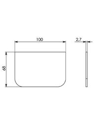 �������� �������� ����������� Gidrolica Light ��� ����� DN 100 (100�2,7�68)  18061