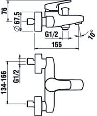 ��������� Laufen CITYPRO ��� �����/����, ���� 3.2195.7.004.400.1