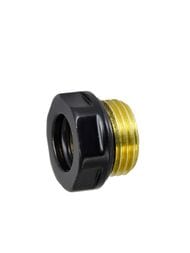 SCHLOSSER Резьбовое соединение O-RING 15х1 G1/2 черное 603000068 Ral 9005