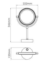 ������� ��� ������ ������������� WasserKRAFT K-1005BLACK ����������, � LED-����������, ������