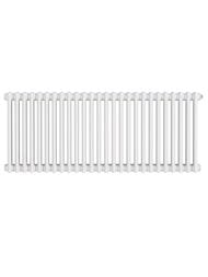 Радиатор Zehnder Charleston 2056 двухтрубчатый 26 секции, нижнее подк. 1/2", 1404 Вт, белый