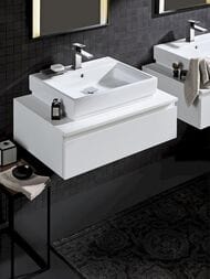Смеситель Grohe Eurocube 23446000 для умывальника на одно отверстие, однорычажный, гладкий корпус — изображение 2