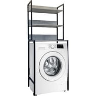 Стеллаж COMFORTY (650х1600х465) для стиральной машины,подвесной, бетон светлый 00-00011164
