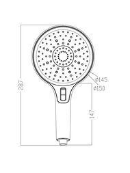 ����� ��� ���� ESKO 3 ������, ������� 150 ��, ���� SPL1503