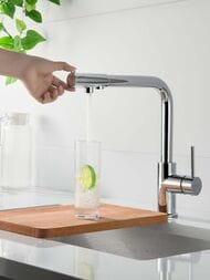 Смеситель для кухни Aquatek Европа AQ1386CR однозахв., излив 338мм, с каналом д/фильтров. воды, хром — миниатюра 6