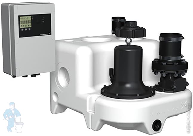 Канализационная насосная установка GRUNDFOS MULTILIFT M.12.1.4 (4м ...