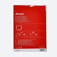 Шланг душевой RAVAK 912.50 150 см пластиковый, хром