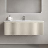 Тумба подвесная SANCOS Snob R 1.0 1195х445х406, 1 ящик, доводчик, Beige Soft ,SNR1.0120CE
