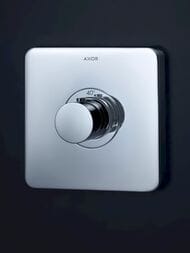 Смеситель Axor ShowerSelect 36711000 для душа, встраиваемый в стену, термостат, наружная часть,хром