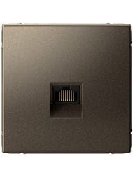 Розетка Systeme Electric ARTGALLERY компьютерная RJ45, кат. 6A, механизм, мокко, GAL000686