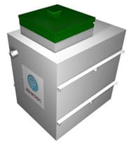 ЮНИЛОС АСТРА-20 на 20чел/4,0м3 2000x1540x2360 поплавковый датчик уровня