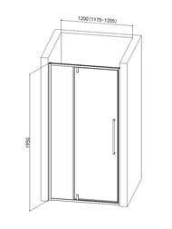 ������� ����� � ���� AQUAme 1200�1950��., ������ 6��, ������� ������ ���. AQM7108-2-12