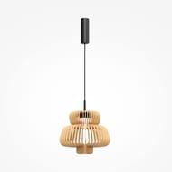 Подвесной светильник Maytoni Namiki (Намики) MOD465PL-L12BK1, 14Вт, 120°, IP20, LED, черный