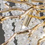Потолочный светильник Freya Mineral (Минерал) FR1010CL-06G, IP20,золото
