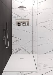 Душевой поддон STAROhome SOLID (1200х900х24) литьевой мрамор, белый мат. 1237421 — изображение 6