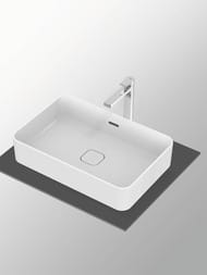 Умывальник мебельный Ideal Standard Lux STRADA 600х400х180 с переливом T299901
