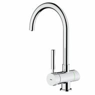 Смеситель для кухни TEKA OS 200 CHROME однозахватный,высокий,поворотный излив,хром 182000200 — изображение 2