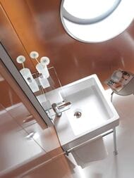 Умывальник DURAVIT VERO 500х470х175 отверстие под смеситель, перелив 0454500000