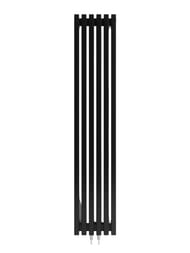 Радиатор КЗТО Quadrum 40 V 1750-6 R черный матовый муар