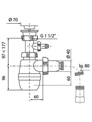 ����� ��� ����� WIRQUIN "�����" 1 1/2�40 � ������� ��� ����.������ � ������ 40�40/50 SM1202 30718030