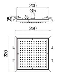 ������� ��� NOBILI ������������, 220�220 ��, ����������, ���� AD139/34CCR