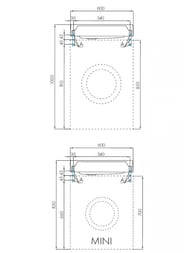 ������!�������� Aquaton ���� 60 1A72103KRW210 600x500x138 �� ������ ������� ��� ����. ������, ������
