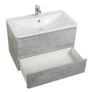 Тумба под раковину BelBagno ALBANO (900х450х500) подв., Cemento Verona Grigio  ALBANO-900-2C-SO-CVG