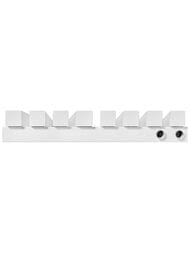 Дизайн-радиатор STOUT Tube Quadro 8 секц. ниж.прав.подкл. QV40-1750-8 R RAL1T104S9016 белый муар