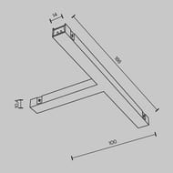 �- �������� ��������� ������� Maytoni Basity (������) TRA172TPC-1B, ������, IP20